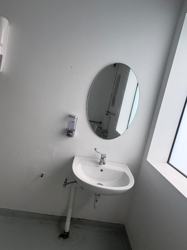 Accessible bathroom conversion, Mascot